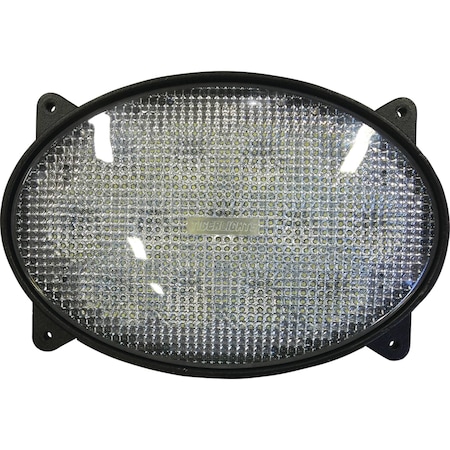 Tiger Lights 12V LED Oval Combine Roof Light 5.4 Amps, Flood Off-Road Light; TL8420